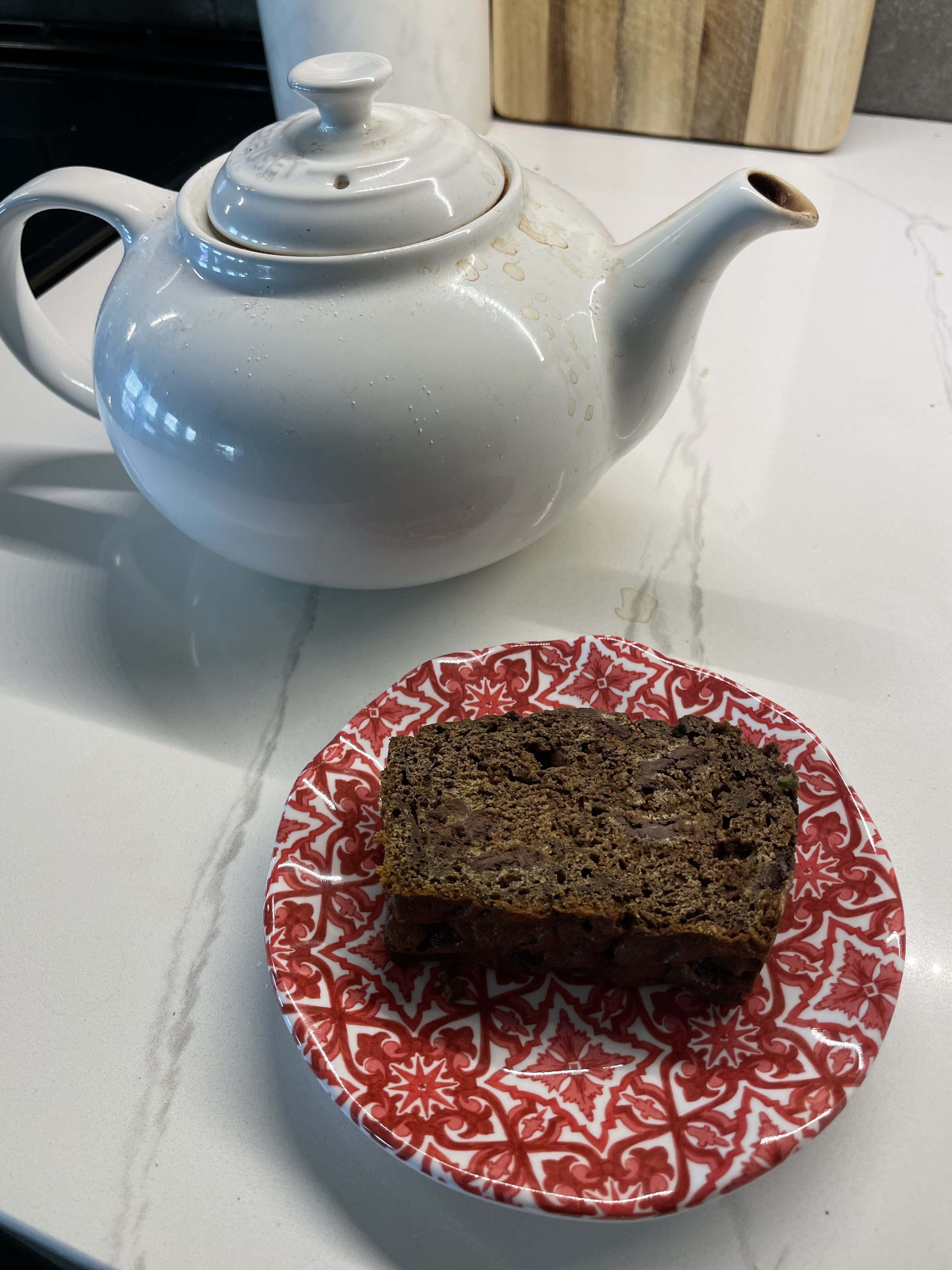 Chocolate Pumpkin Zucchini Bread